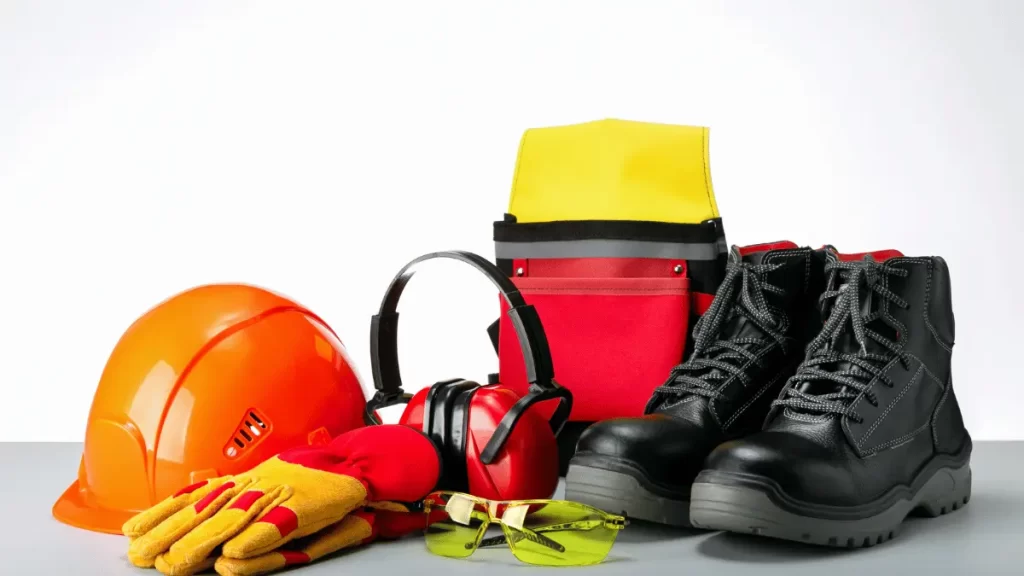dispositivi di protezione individuale (casco, cuffie, gilet)
