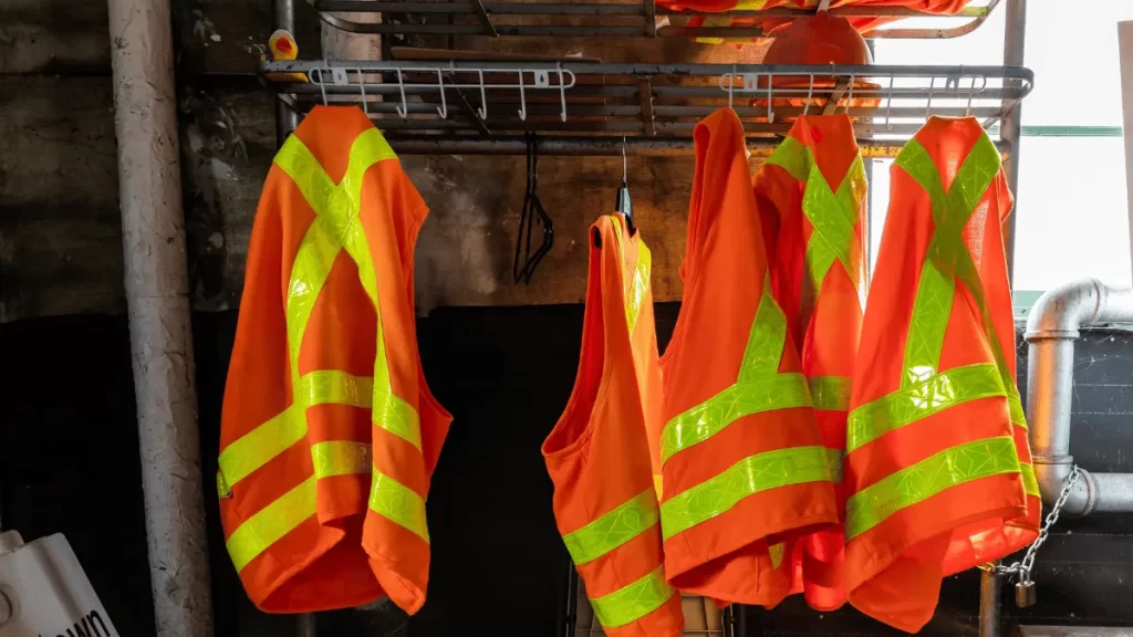 gilet colorati da lavoro